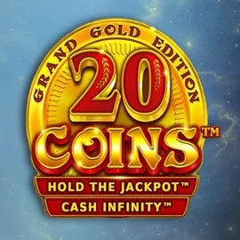 20 Coins Grand Gold Edition slot logo by Wazdan at Pribet Casino