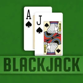 Blackjack (Relax Gaming) slot logo by Relax Gaming at Pribet Casino
