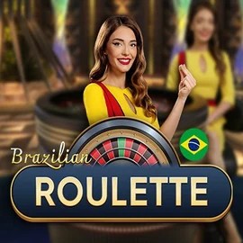 Brazilian Roulette (Pragmatic Play) logo – Live Casino by Pragmatic Play at Pribet Casino