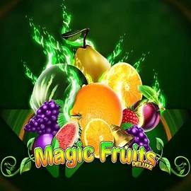 Magic Fruits Deluxe online game logo by Wazdan on pribets.eu