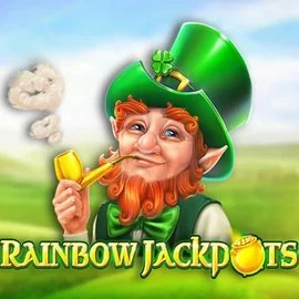 Rainbow Jackpots game by Red Tiger Gaming – logo hosted on Pribet Casino