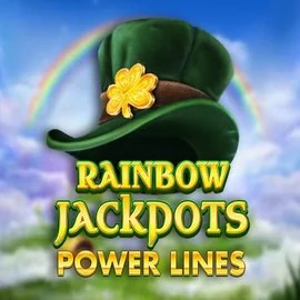 Jackpots logo of Rainbow Jackpots Power Lines from Red Tiger Gaming at Pribet Casino
