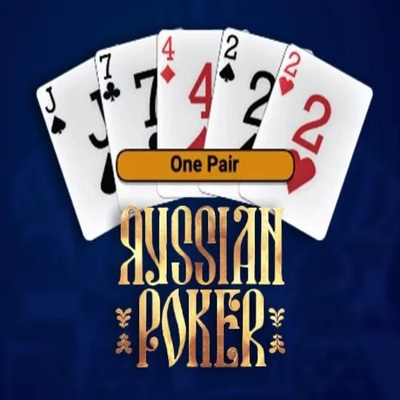 Russian Poker game by OneTouch Games – logo hosted on Pribet Casino