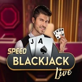 Official Live Casino logo: Speed Blackjack by Pragmatic Play at Pribet Casino