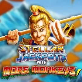 Stellar Jackpots with More Monkeys – slot by Lightning Box Game, featured at pribets.eu