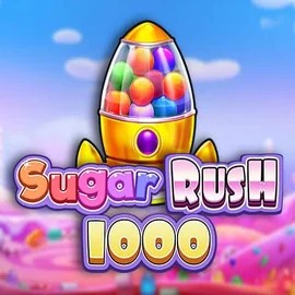 Sugar Rush 1000 logo – Slots by Pragmatic Play at Pribet Casino