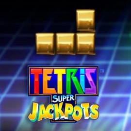 Tetris Super Jackpots slot logo by WMS at Pribet Casino
