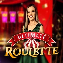 Ultimate Roulette logo – Live Casino by Ezugi at Pribet Casino
