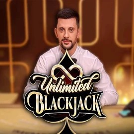 Try Unlimited Blackjack slot by Ezugi on pribets.eu – logo image